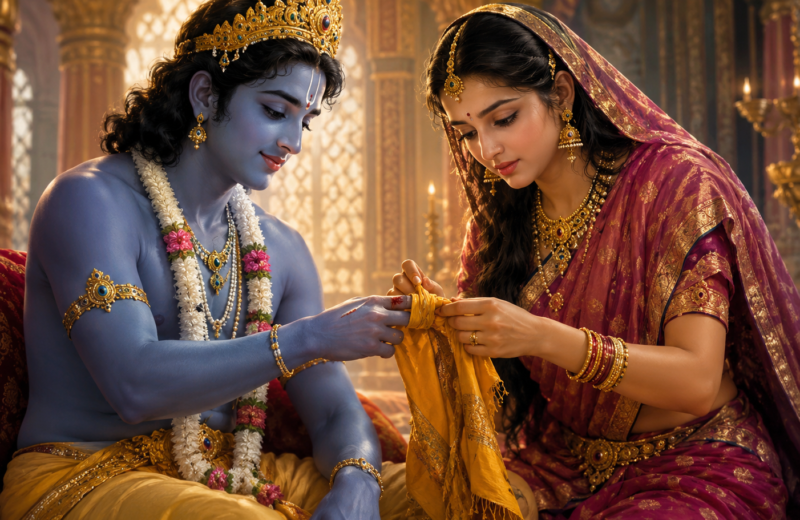 श्रीकृष्ण और द्रौपदी की कथा